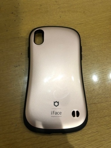 美品 iFace アイフェイス iPhone XR スマホケース ピンク