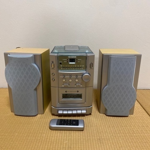 「お譲り先決定しました」ミニコンポ　美品