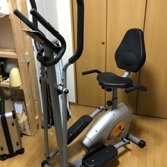 シート付エリプティカルバイク