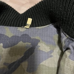 メンズ：Lucky Store ブルゾン＊リバーシブル・ベージュ×カーキ&迷彩の画像