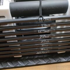 【新品未使用】FIELDOOR 可変式 クイックダンベル/ブロックダンベル 40.5kg アジャスタブルダンベル パワーブロックの画像