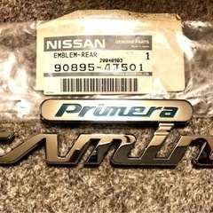 奇跡の未使用品！　絶版品！　日産プリメーラカミノ　エンブレム