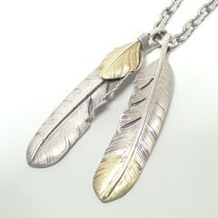 E569 goro's ゴローズ 上金特大フェザー左 先金特大フェザー右