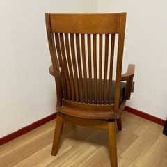 木製椅子　４客席　ダイニングテーブル用　回転しますの画像