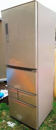 【一部訳あり】2011年製 TOSHIBA 東芝GR-E43G(NU)大容量430L冷凍冷蔵庫