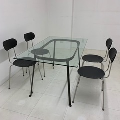 お値下げ無印良品MUJI ENZO MARI テーブル、イスセット。 (まな
