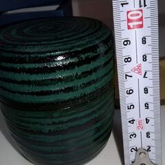 茶筒　青象谷　木製漆器