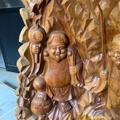木彫 大黒天 像の画像