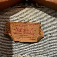 Levi’s 古着デニムジャケット　レディース/キッズサイズの画像