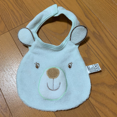 【美品】くまちゃん ♡ ベビー スタイ よだれかけ