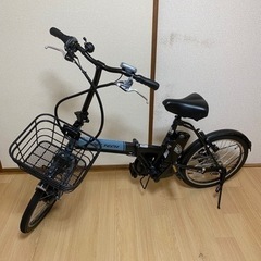 《半額！》折りたたみ電動アシスト自転車 20インチ6段変速【PELTECH(ペルテック) 】