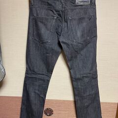 55dsl black denim mod.PEEX super slim fit 29inch フィフティファイブディーゼル　黒デニム　29インチの画像
