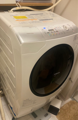 (近日引き取り限定の値段です)TOSHIBA( 東芝 ZABOON TW-Z96A1L 洗濯乾燥機 ドラム式 9kg 左開き 【大型】