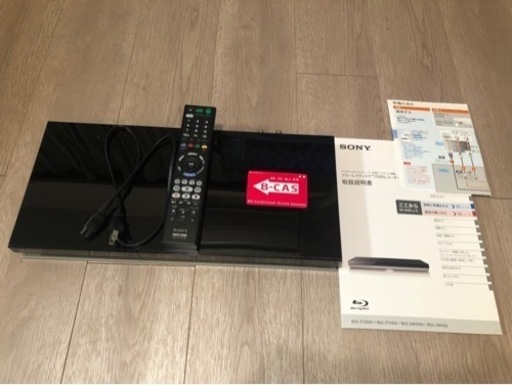 良品☆SONY 1TB 2チューナー ブルーレイレコーダー/DVDレコーダー 2番組同時録画 Wi-Fi内蔵 (2016年モデル) BDZ-ZW1000☆直接引き渡し
