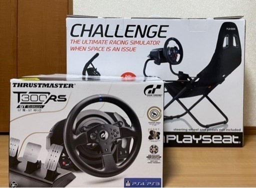 T300RS playseat challenge セット　ハンコン