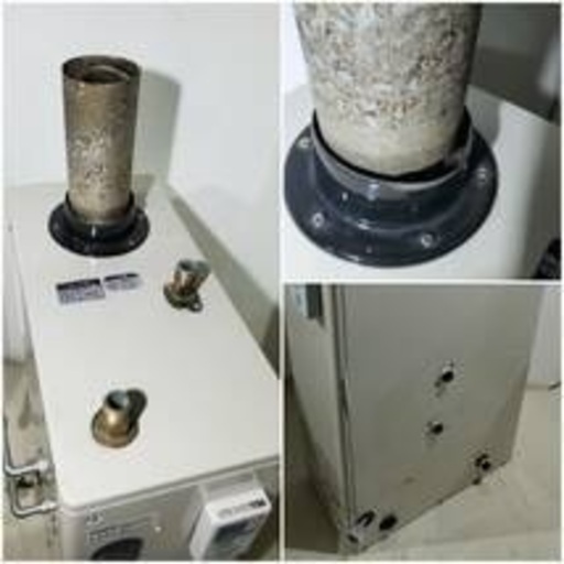  長府 石油給湯器付ふろがま ボイラー KIB-3832 製造年2011