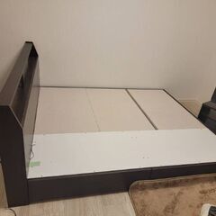 ベッド クイーンサイズ  マット抜き