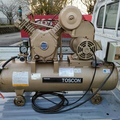 お話中　TOSCON　 エアーコンプレッサー SP10-22T7...