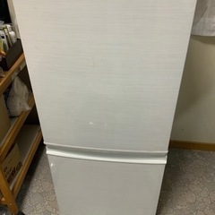 商談中　シャープ　SJ-D14D-W 単身者向け　小型冷蔵庫　137L