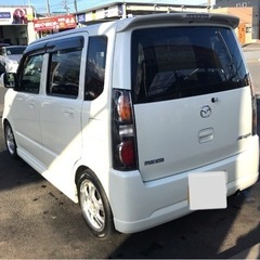 車検付き！！低走行！！パールホワイト　AZワゴン　ワゴンR 千葉県フルエアロ軽自動車　千葉県の画像