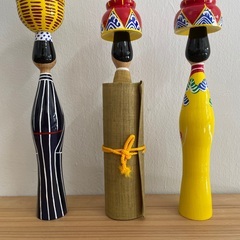 ［値下げしました❗️］琉球みやらびこけし（専用箱有り）の画像