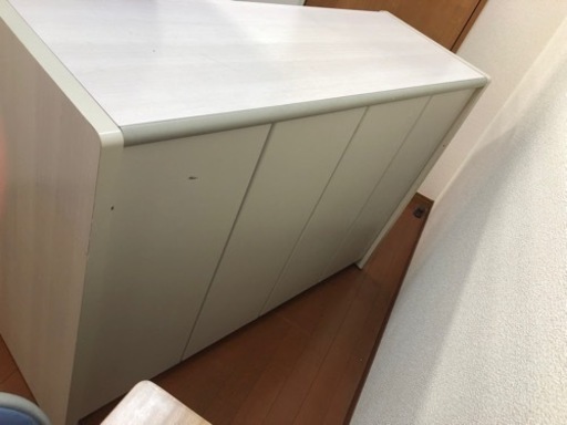 オフィス家具　カウンター　収納付き