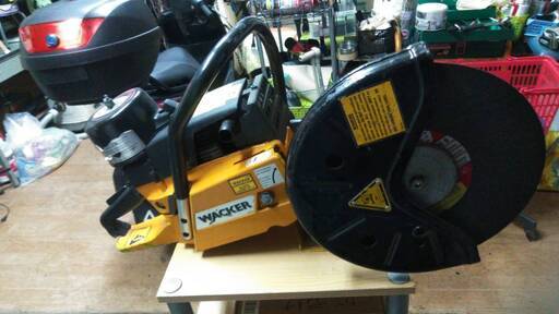 解体用エンジンカッター　バイク等解体　２万５千円