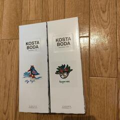 1000円【KOSTA BODA】ビアグラス2個セット