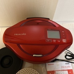 美品】シャープ ヘルシオ ホットクック KN-HW24C-R 電気 調理 無水 鍋 