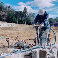 日当9000〜15000円斫り(はつり)作業員 急募！手に職つけましょう！！の画像