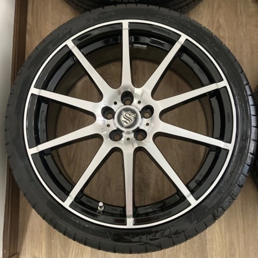 18インチ　PCD100-5H 7J +48 215/40R18