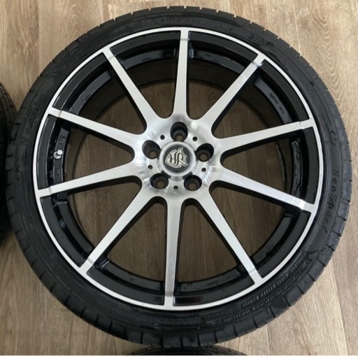 18インチ　PCD100-5H 7J +48 215/40R18