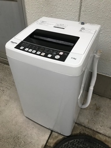 ※終了※2019年製★洗濯機 5.5kg ハイセンス