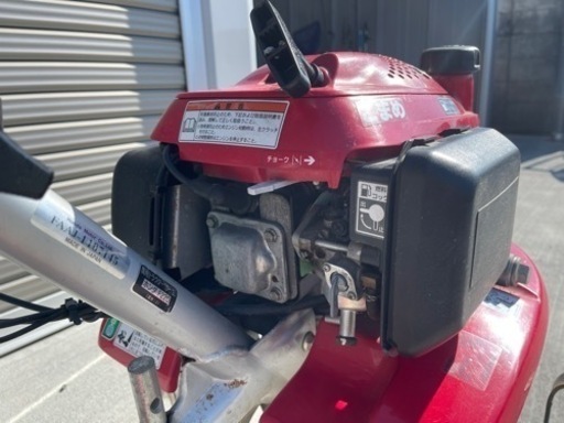 耕運機 HONDA こまめ F220 ガソリン携行缶付き 畑道具なども付けます!!