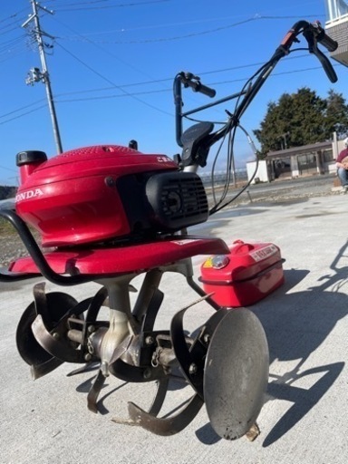 耕運機 HONDA こまめ F220 ガソリン携行缶付き 畑道具なども付けます!!