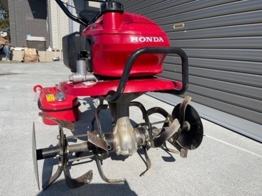 耕運機 HONDA こまめ F220 ガソリン携行缶付き 畑道具なども付けます!!