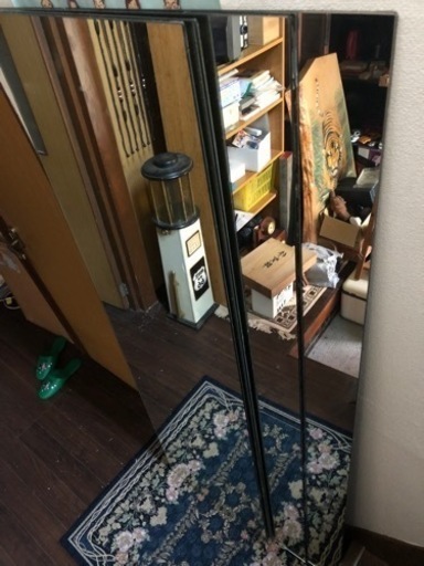 大きな鏡≪ リサイクルアジアン≫