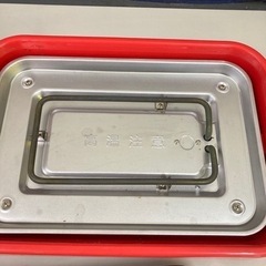  [山善] たこ焼き器 24穴 着脱プレート式 レッド YOA-240の画像