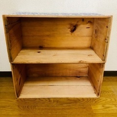 りんご箱　2個