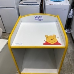 ディズニー プーさん カラーボックス 収納棚 フリーラック 中古家具の画像