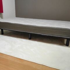 タンスのゲン　男の脚付きマットレス　ベッド　シングル　お譲りしますの画像