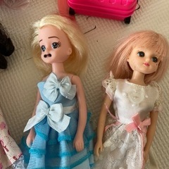 リカちゃん　バービー　お人形セットの画像
