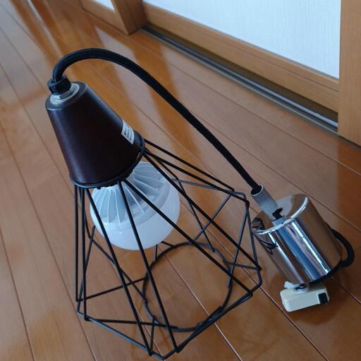 【美品】オシャレ　照明　橙色LED