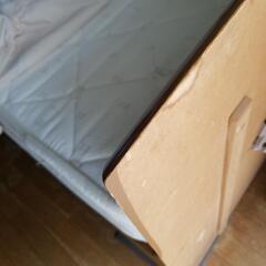 ニトリ　セミダブルベッド　マットレスの画像