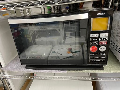 オーブンレンジ　山善　No.1018　2016年製　DRG-S16V　ブラック　〖リサイクルショップどりーむ鹿大前店〗