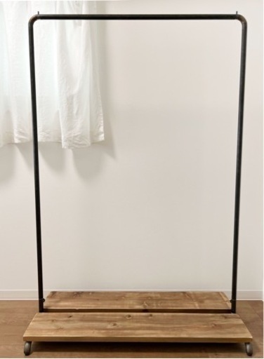 W STANDARD イダストリアル アイアンハンガーラック HR06-100