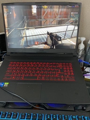 超美品ゲーミングパソコン　2〜3日使用