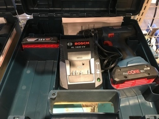 【美品】BOSCH コードレスインパクトドライバー GSB 18V-21