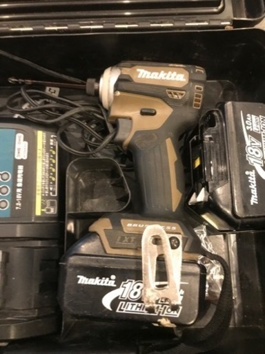 【中古】makita 充電式インパクトドライバー TD1710 ケース違い
