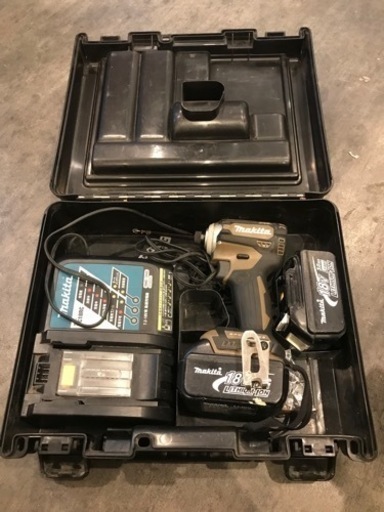 【中古】makita 充電式インパクトドライバー TD1710 ケース違い